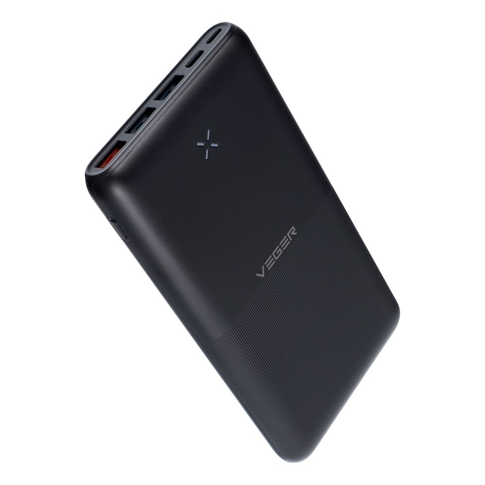 Portatīvais lādētājs VEGER 20000 mAh PD QC3.0 3A 20W S22 (W2060) melns