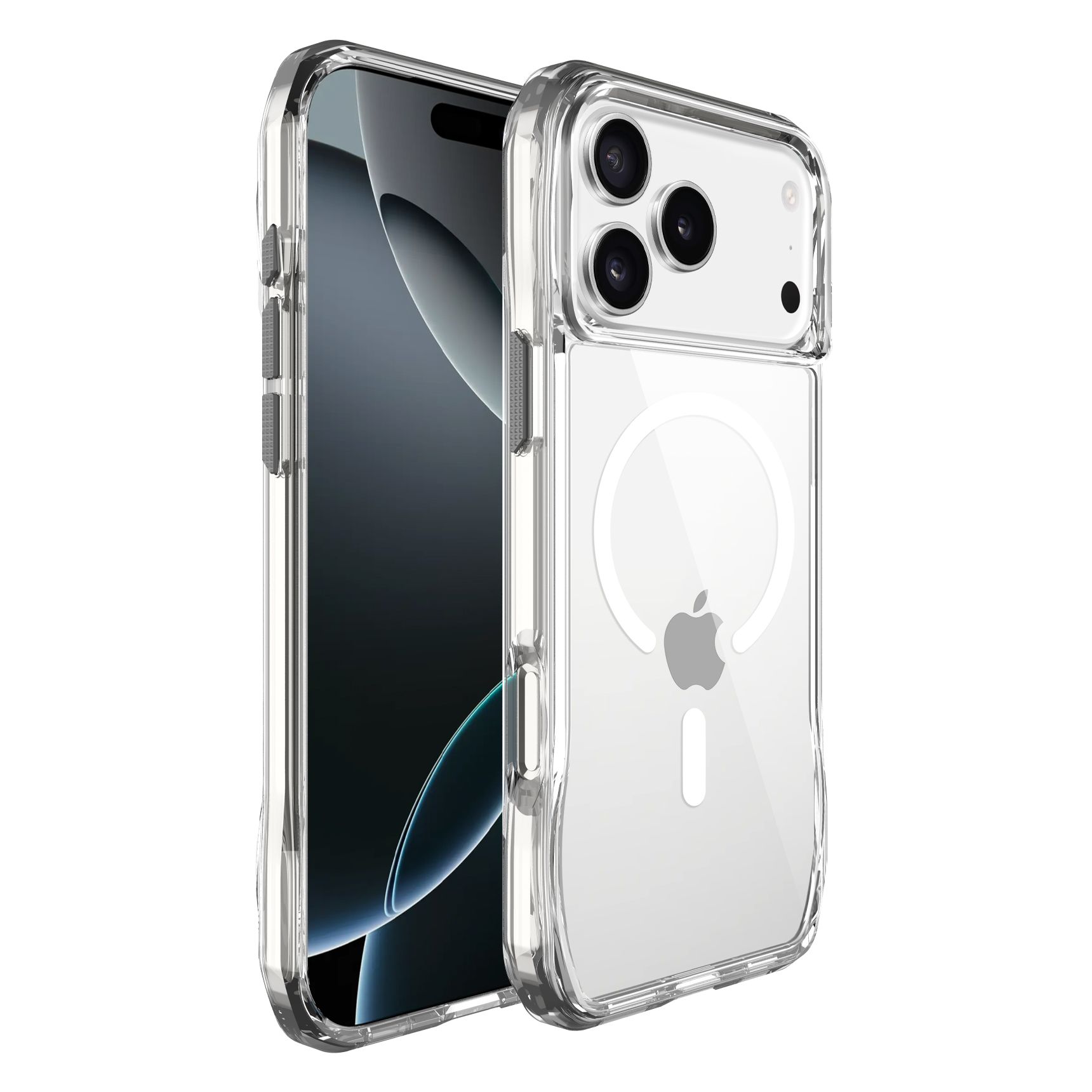 ROAR viedtālruņa apvalks SLIM DEFENDER IPHONE 17 Pro Max caurspīdīgs