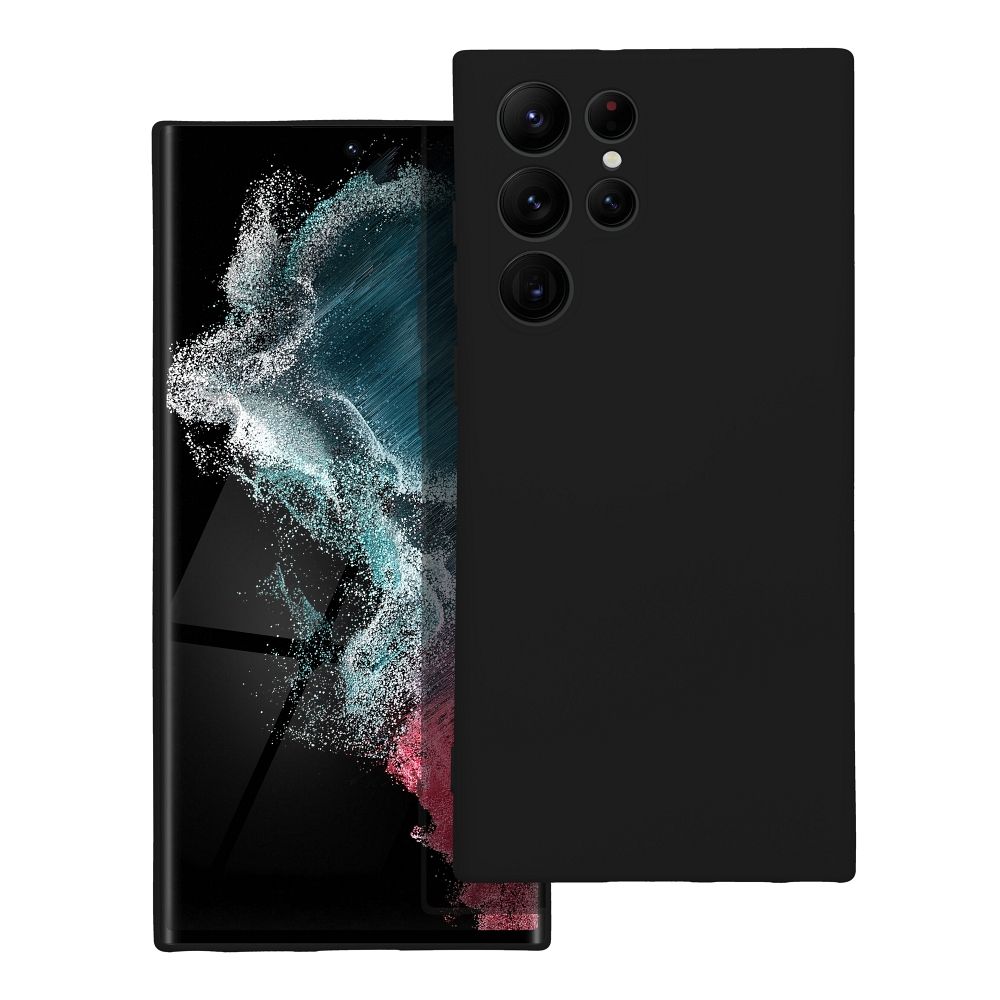 SILIKONA viedtālruņa apvalks SAMSUNG S22 Ultra melns