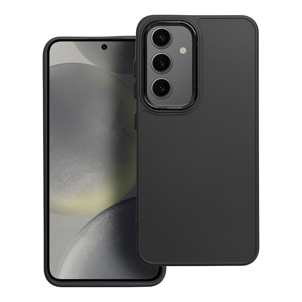 FRAME viedtālruņa apvalks SAMSUNG S24, melnā krāsā