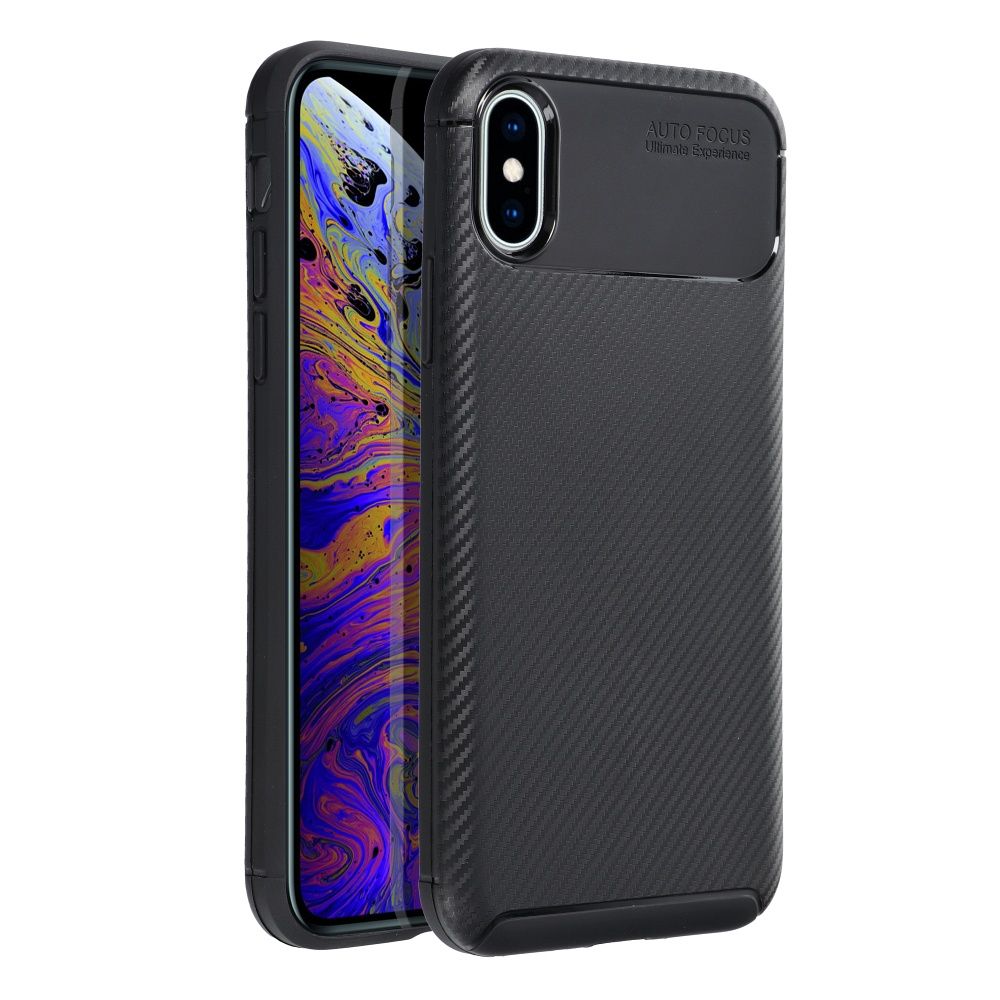 Viedtālruņa apvalks CARBON PREMIUM IPHONE X / XS melns