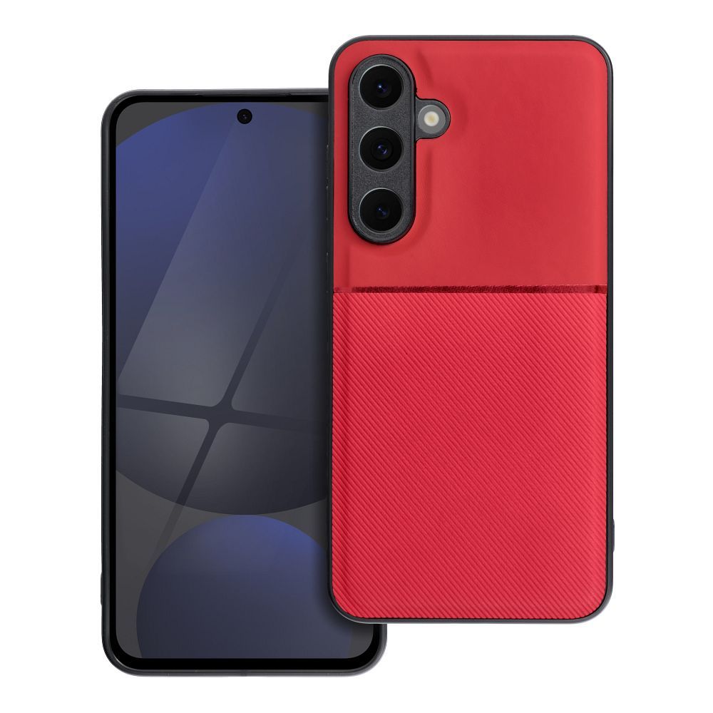 NOBLE viedtālruņa apvalks SAMSUNG S24 FE sarkans