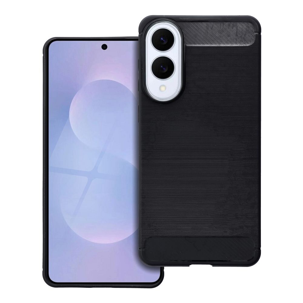 CARBON viedtālruņa apvalks SAMSUNG S25 Edge melns