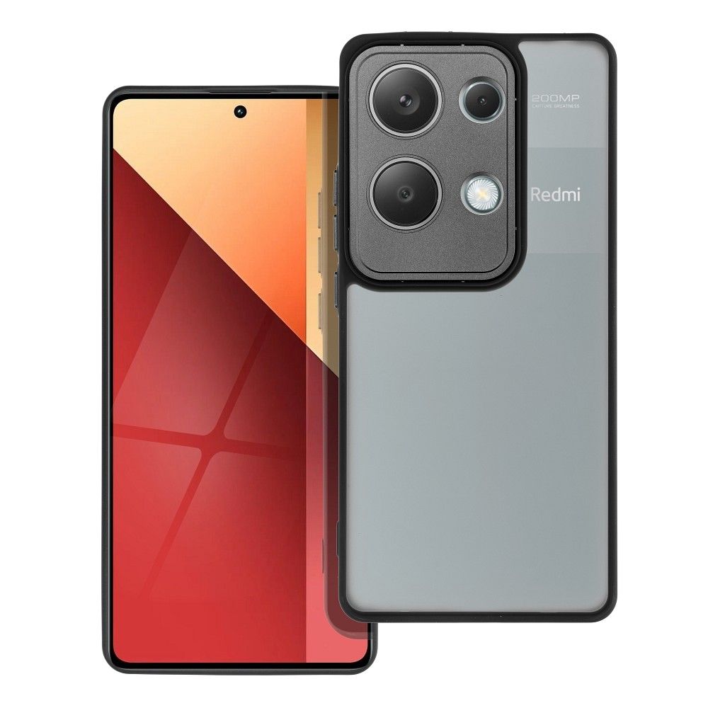 VARIETE viedtālruņa apvalks XIAOMI Redmi Note 13 Pro 4G / POCO M6 Pro 4G melns