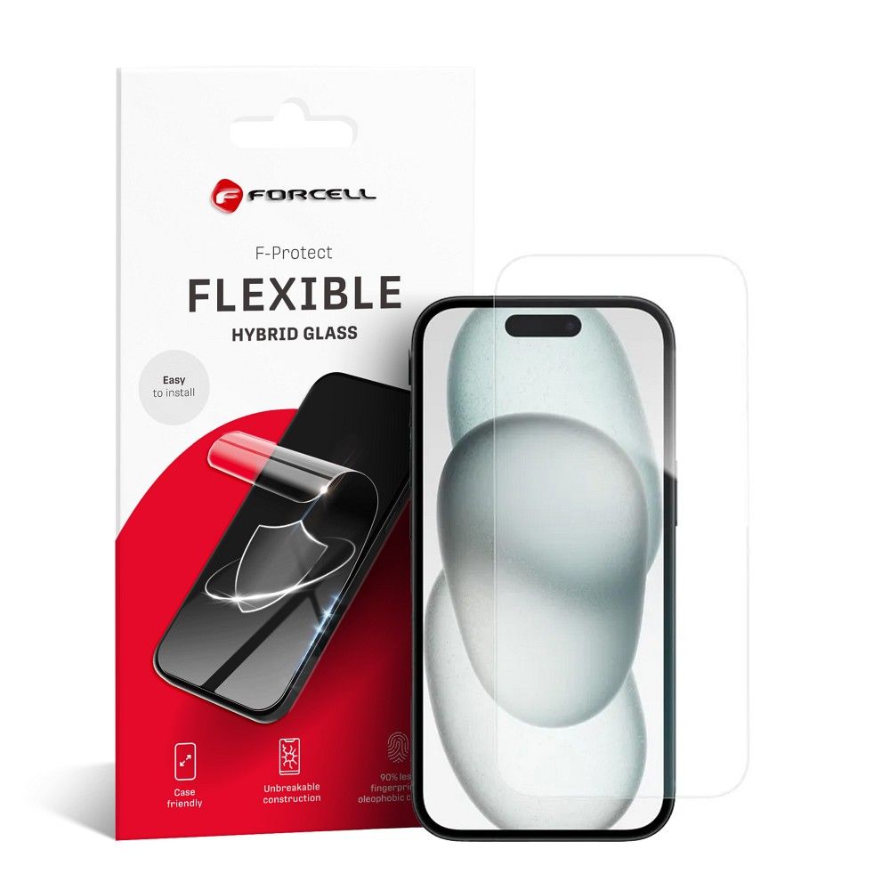 Forcell Elastīgs Nano Stikls Iphone 15