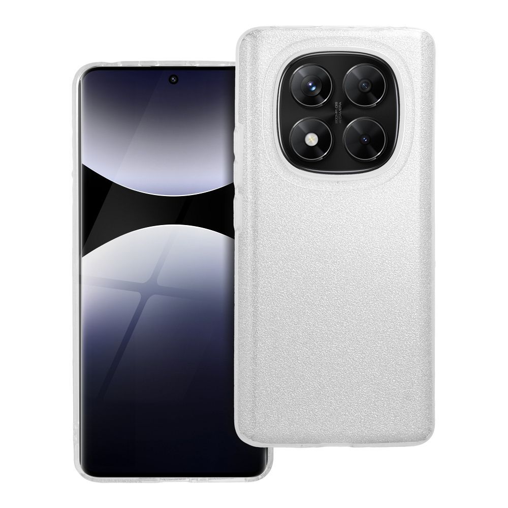 SHINING viedtālruņa apvalks XIAOMI Redmi Note 14 Pro 4G sudraba