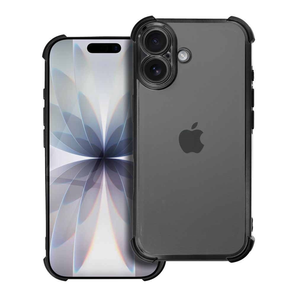 Viedtālruņa apvalks ANTISHOCK ELECTRO IPHONE 17 melns