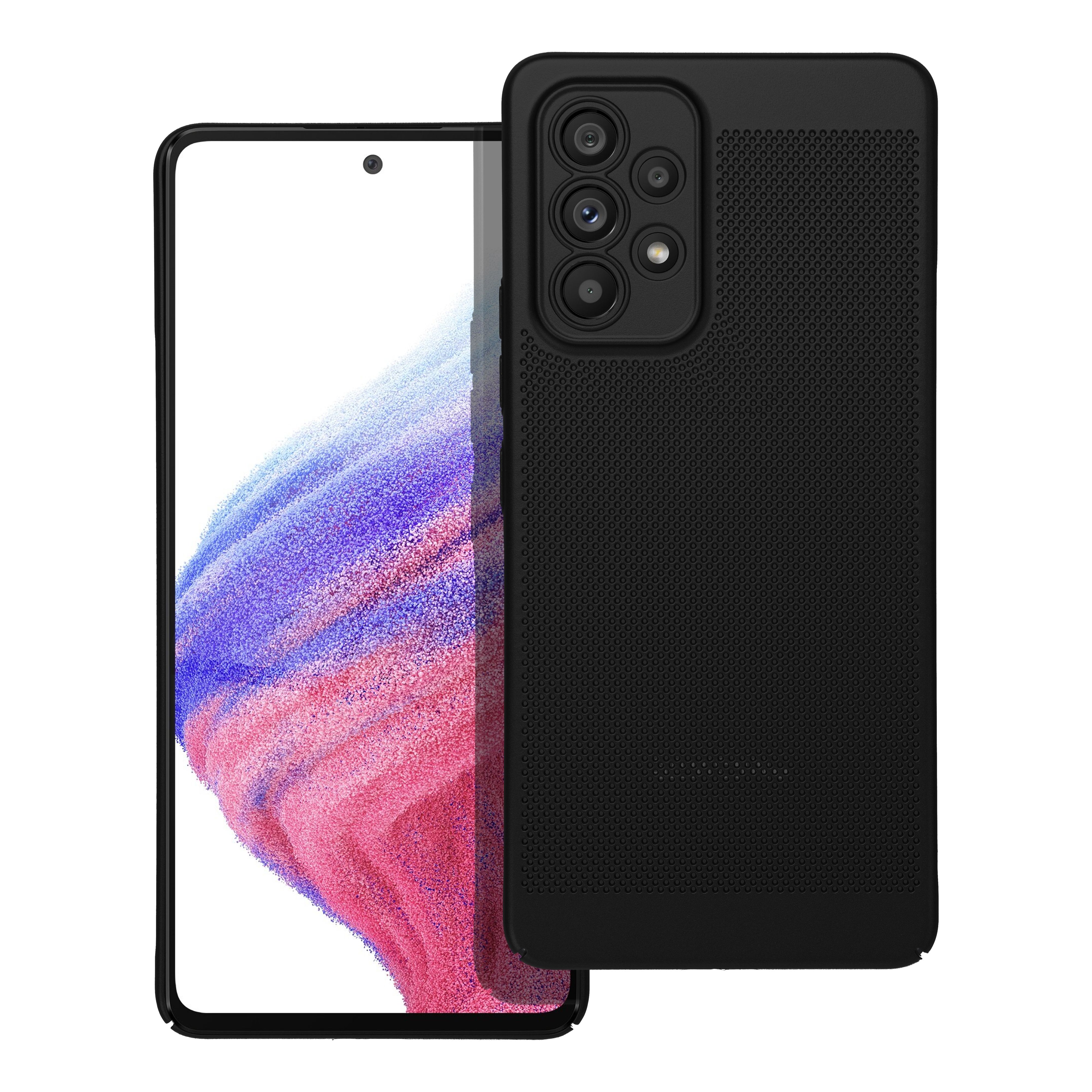 BREEZY viedtālruņa apvalks SAMSUNG A53 5G melns