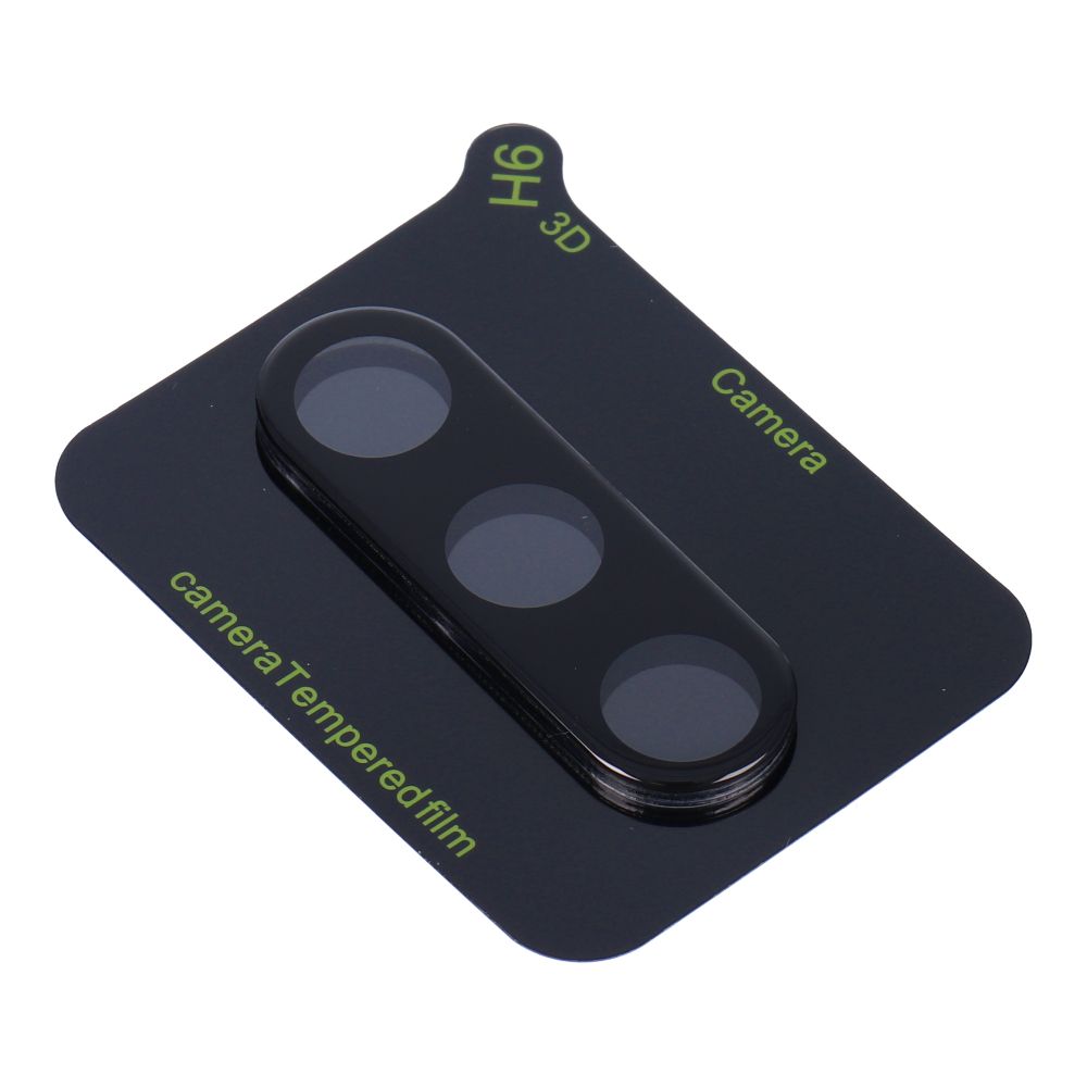 5D pilnas līmes kameras aizsargstikls - Samsung Galaxy A14 4G / A14 5G melns