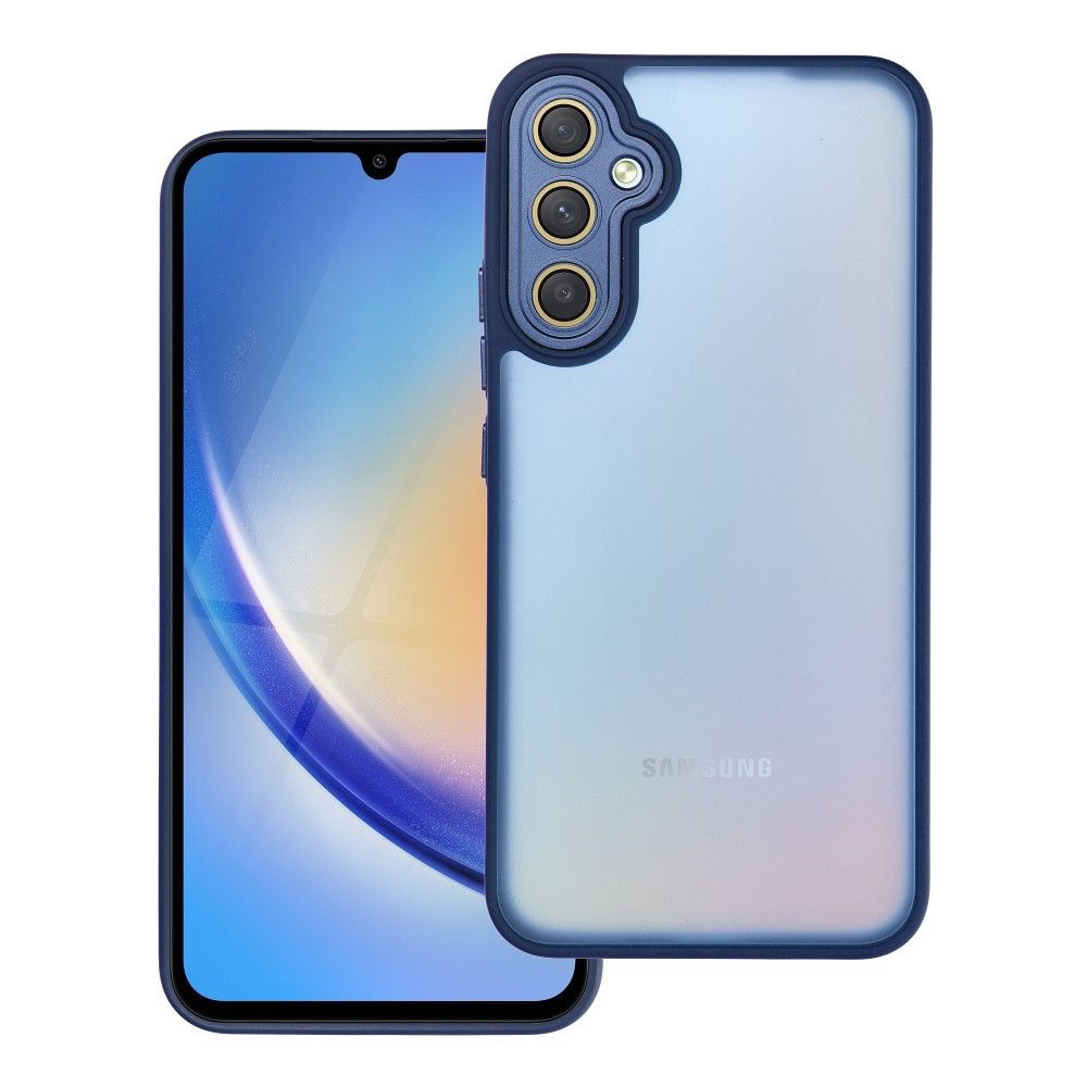 VARIETE viedtālruņa apvalks SAMSUNG A34 5G tumši zils