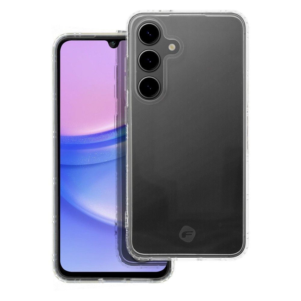 FORCELL F-PROTECT ilgstošs plāns apvalks SAMSUNG A15 - caurspīdīgs