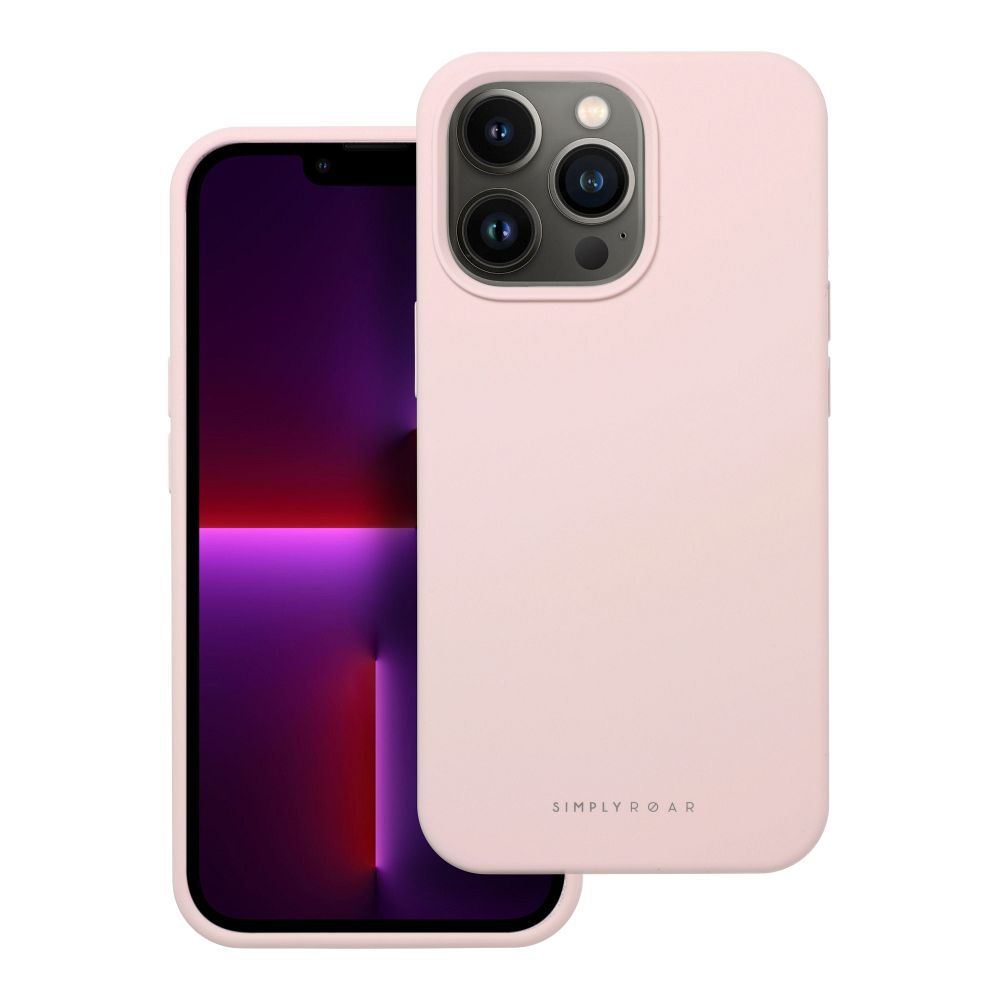 ROAR viedtālruņa apvalks CLOUD SKIN IPHONE 13 Pro gaiši rozā