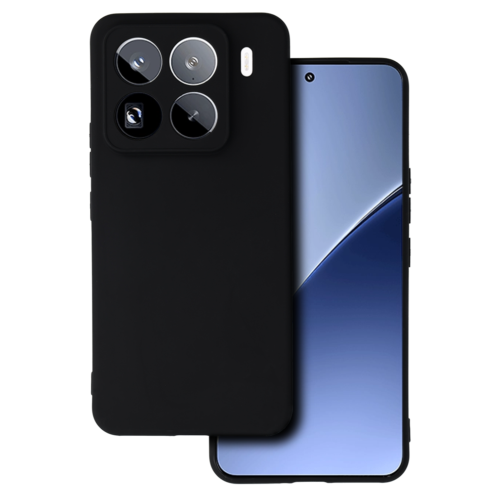 Viedtālruņa apvalks matēts melns XIAOMI 15 PRO 5G