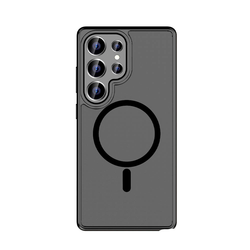 Rock Guard Touch Matte Series Magnētiskais viedtālruņa apvalks Samsung Galaxy S25 Ultra pelēks