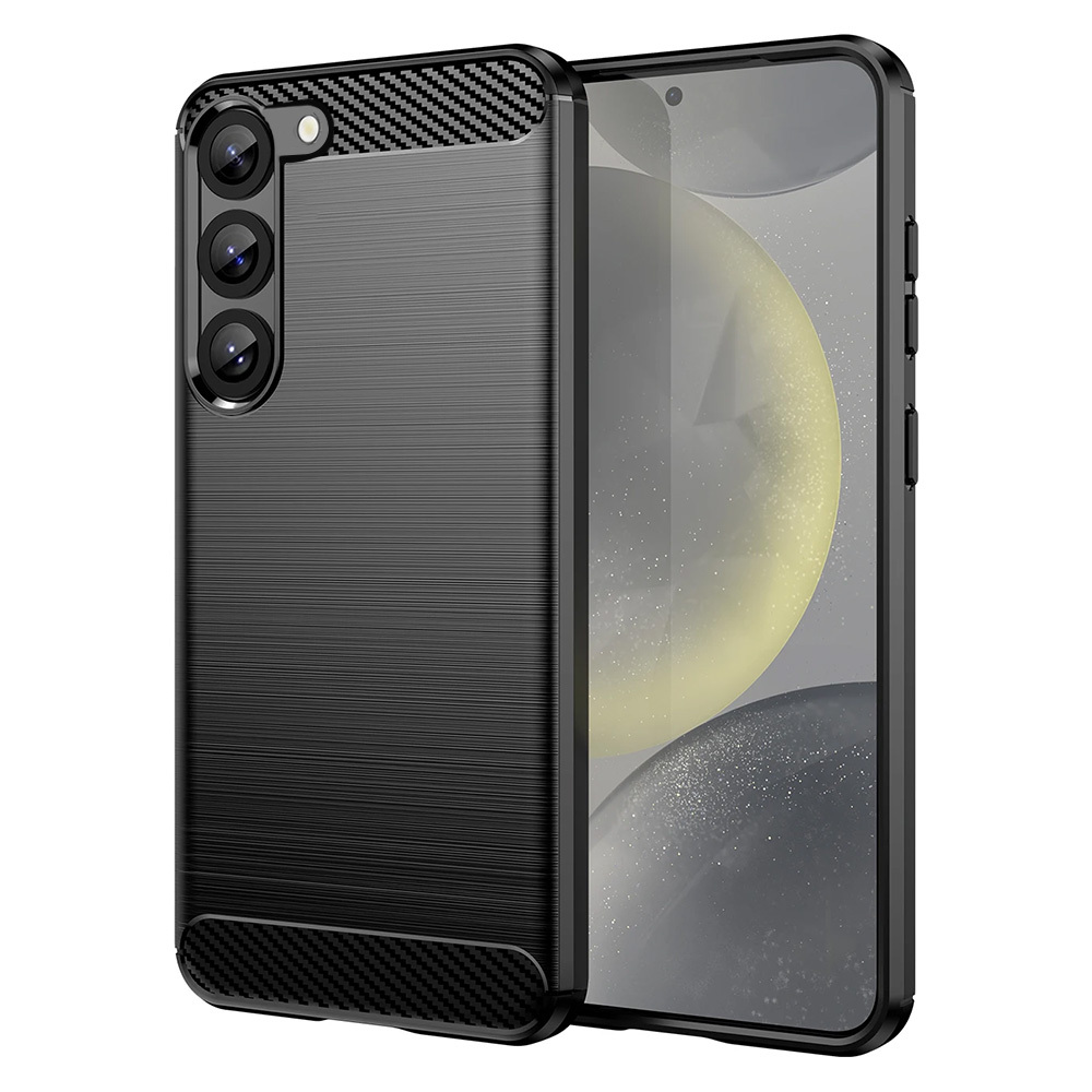 Ogļu apvalks Samsung Galaxy S23 melns