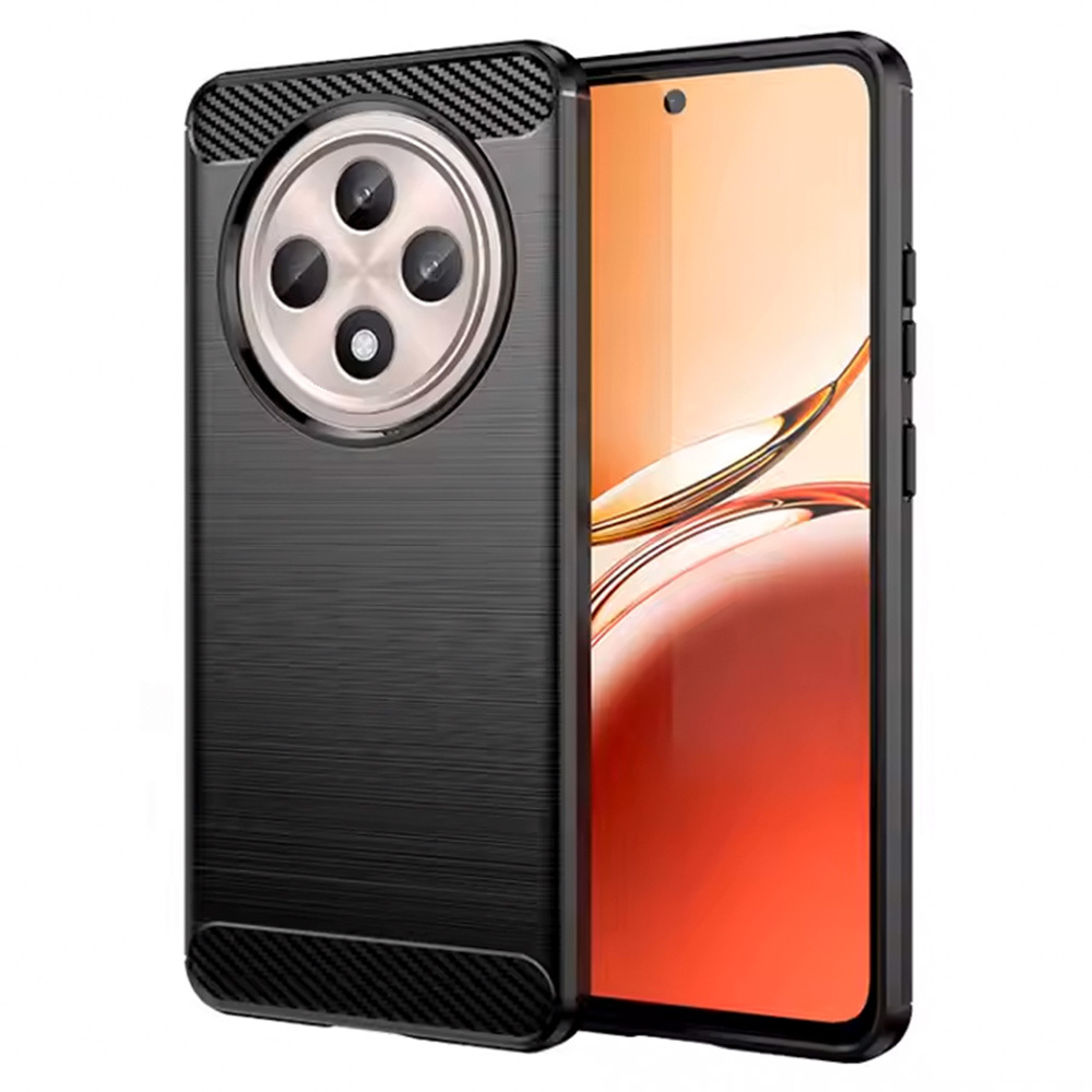 Ogļu apvalks Oppo Reno 12 F 5G melns