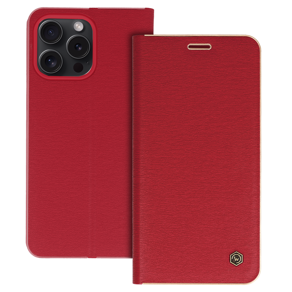 Wonder rāmja apvalks Iphone 15 Pro Max sarkans