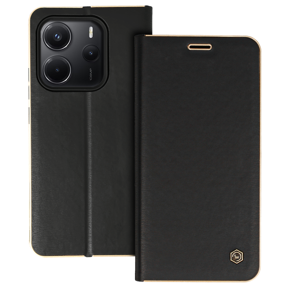 Wonder Frame viedtālruņa apvalks Xiaomi Redmi Note 14 5G melns