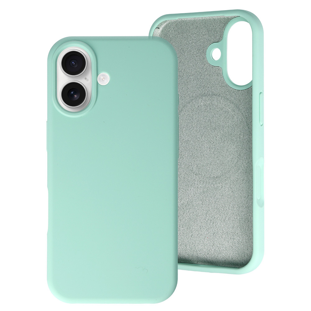 MagColor Pure viedtālruņa apvalks Iphone 17 (m) - menta zaļš