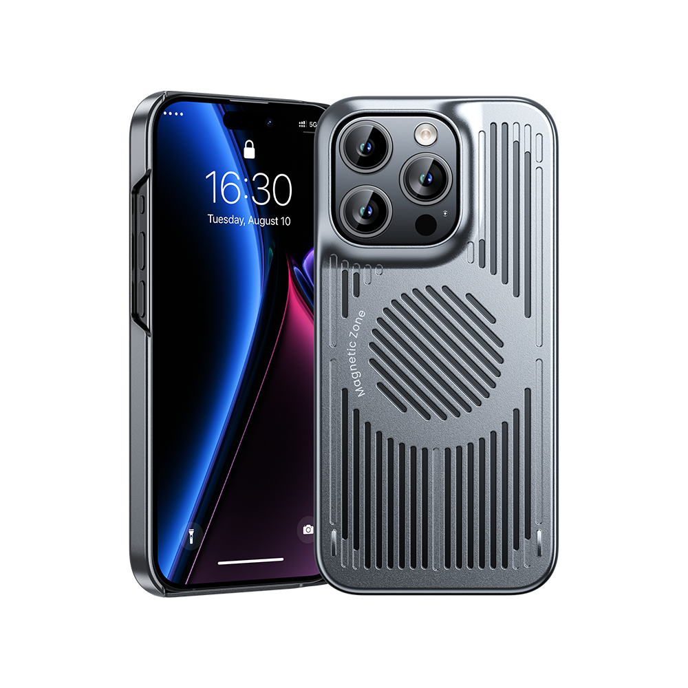 Benks Magnētiskais Biliz atdzesēšanas apvalks viedtālrunim iPhone 14 Pro pelēks