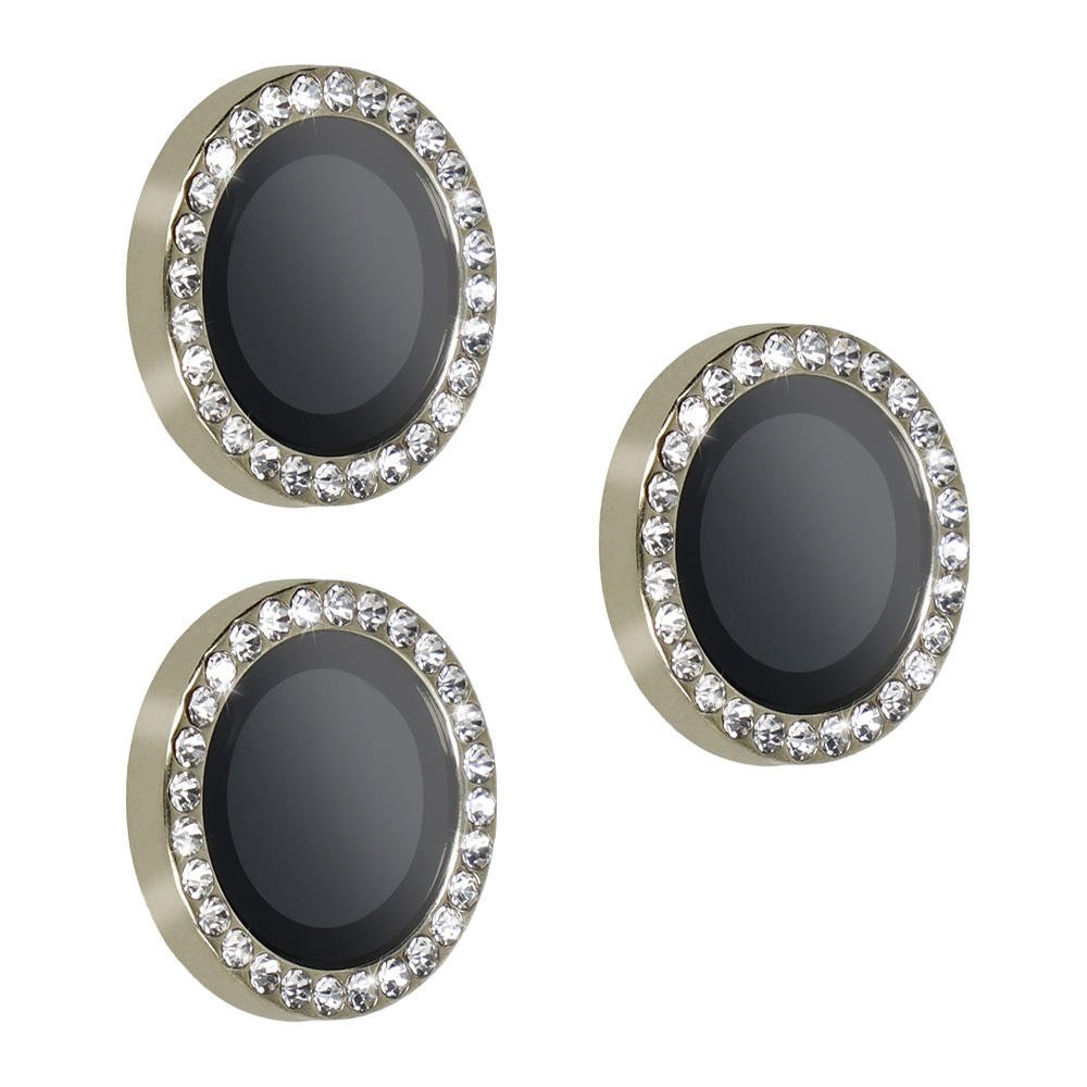 Aizsargstikls kameras objektīvam Iphone 17 Pro/17 Pro Max titānis (3 gab.)