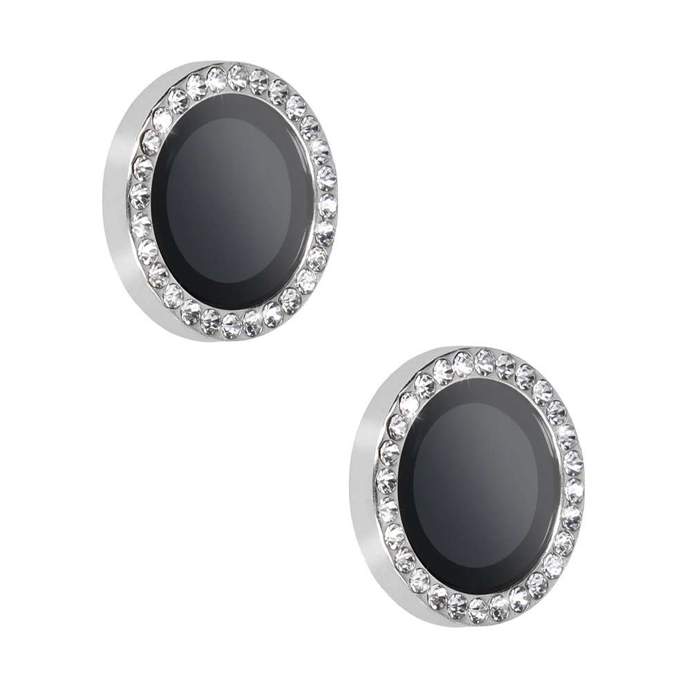 Aizsargstikls HARD DIAMOND kamerai (OBJEKTĪVS) Iphone 17 sudraba (2 gab. objektīviem)