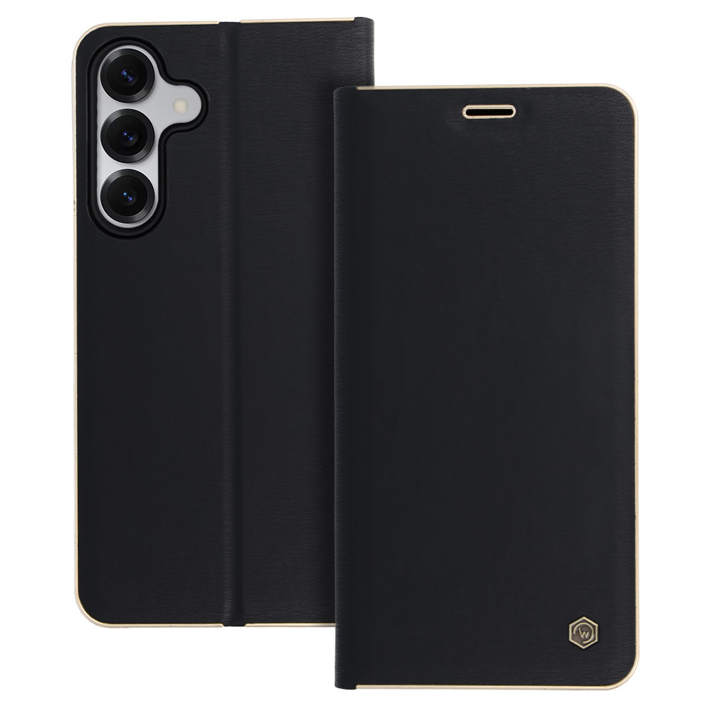 Wonder Frame Viedtālruņa apvalks Samsung Galaxy S25 FE melns