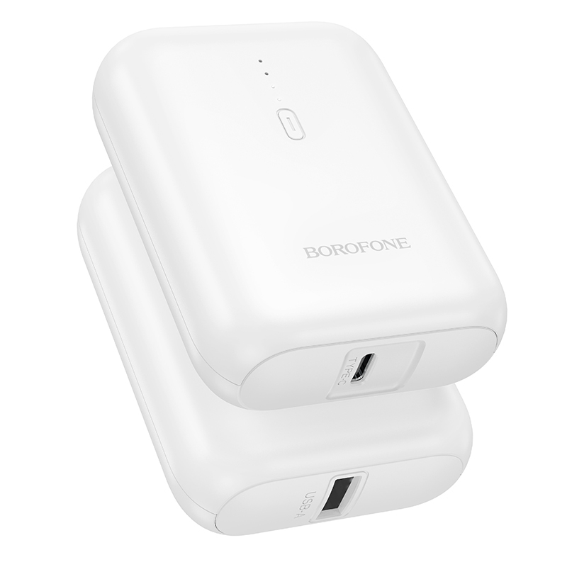 Borofone Power Bank 5000mAh BJ81 Stability - USB - белый