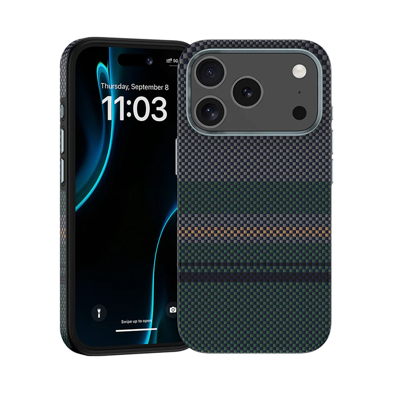 Benks Magnētiskais Armor Pro Aurora Kevlar 600D Viedtālruņa apvalks (C070) Iphone 17 Pro Max
