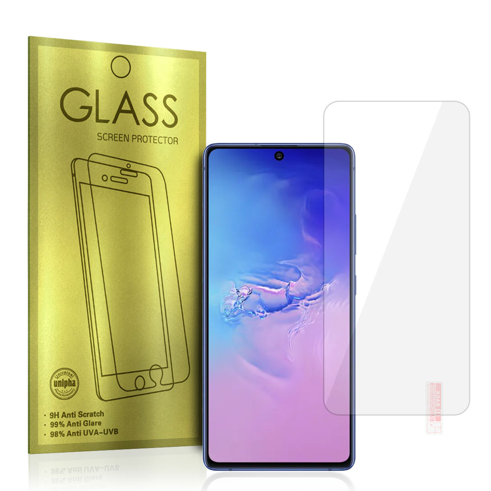 Aizsargstikls zelta SAMSUNG GALAXY S10 LITE