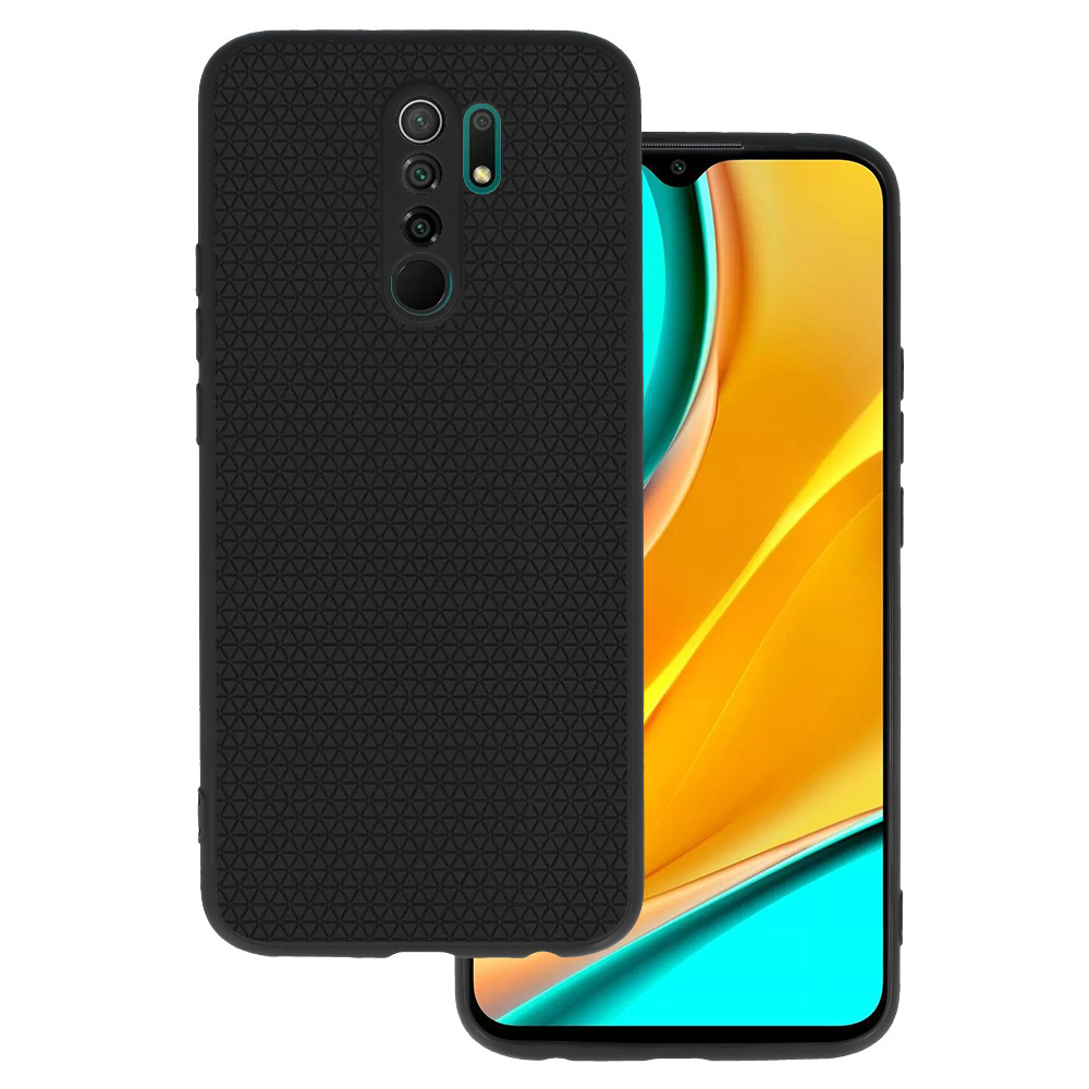 Tel Protect Liquid Air Case viedtālruņa apvalks Xiaomi Redmi 9 melns