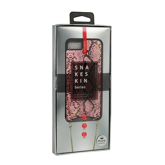 Viedtālruņa apvalks SNAKE - IPHONE XS MAX rozā