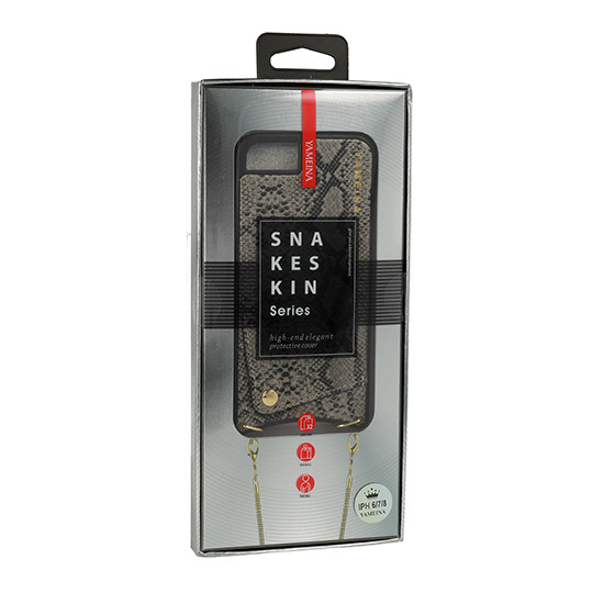 Viedtālruņa apvalks SNAKE - IPHONE XS MAX pelēks