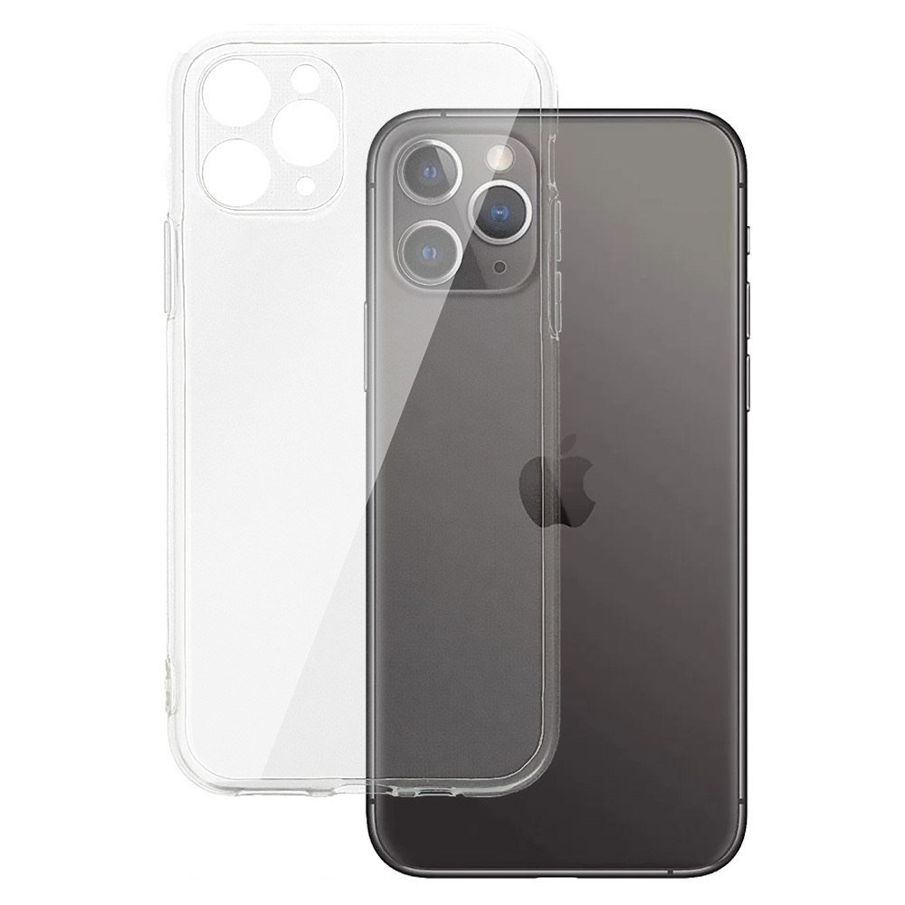 Aizmugures apvalks 2 mm Perfect IPHONE 11 PRO caurspīdīgs