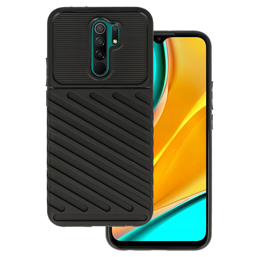 Thunder apvalks Xiaomi Redmi 9 melns