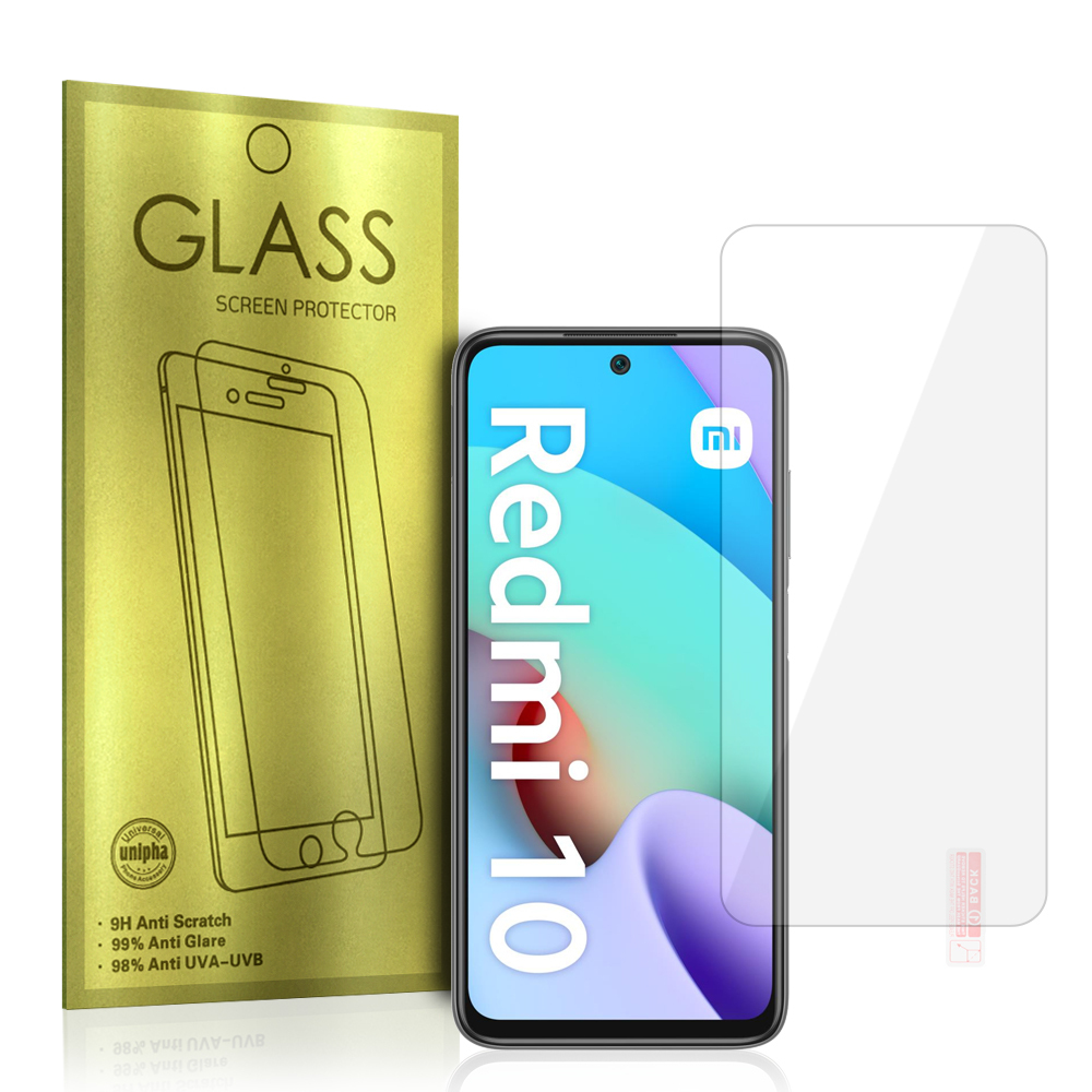Aizsargstikls zelta krāsas XIAOMI REDMI 10