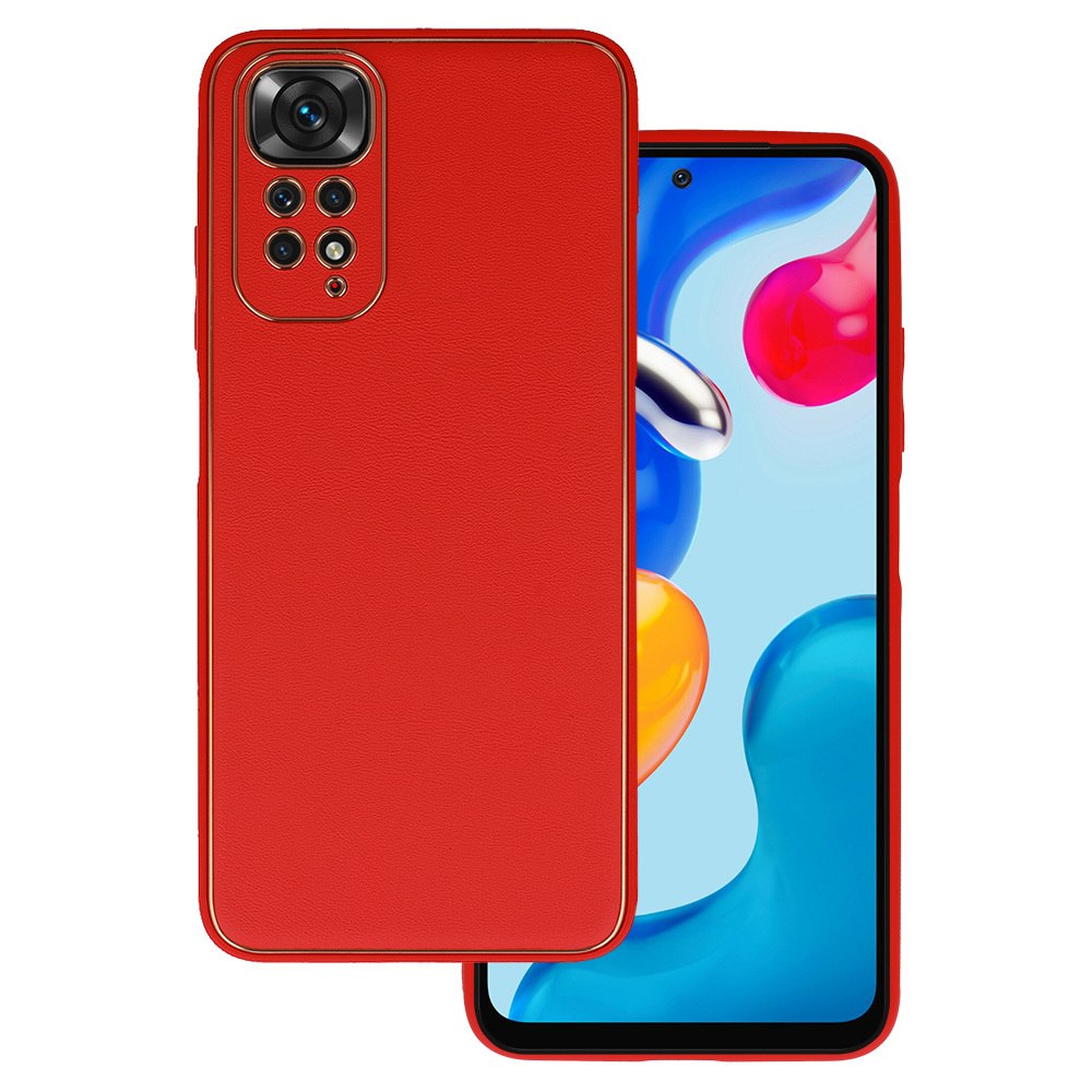 TEL PROTECT luksusa viedtālruņa apvalks Xiaomi Redmi Note 11 Pro/Note 11 Pro 5G sarkans