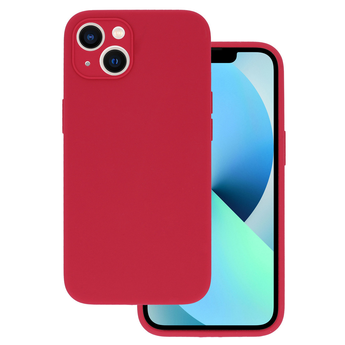 Vennus Case Silicone Lite viedtālruņa apvalks iPhone 14 Plus rozā