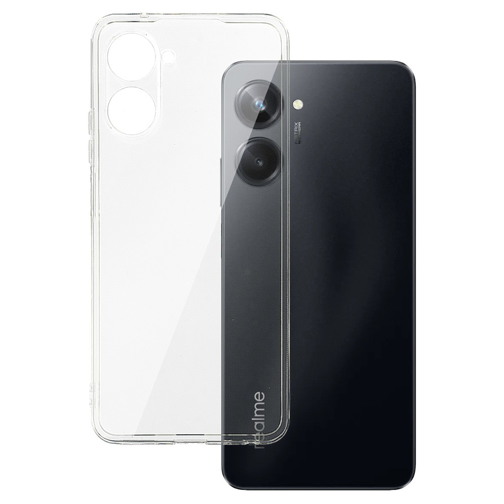 Aizmugurējais apvalks 2 mm Perfect for REALME 10 PRO 5G CAURSPĪDĪGS