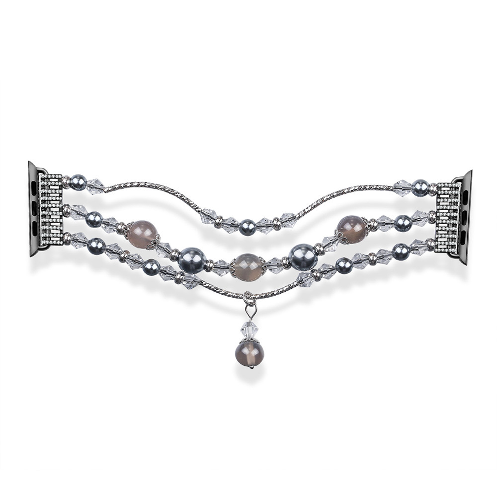 Aproces cilpa Apple Watch 42/44/45 dizains 4 pelēka