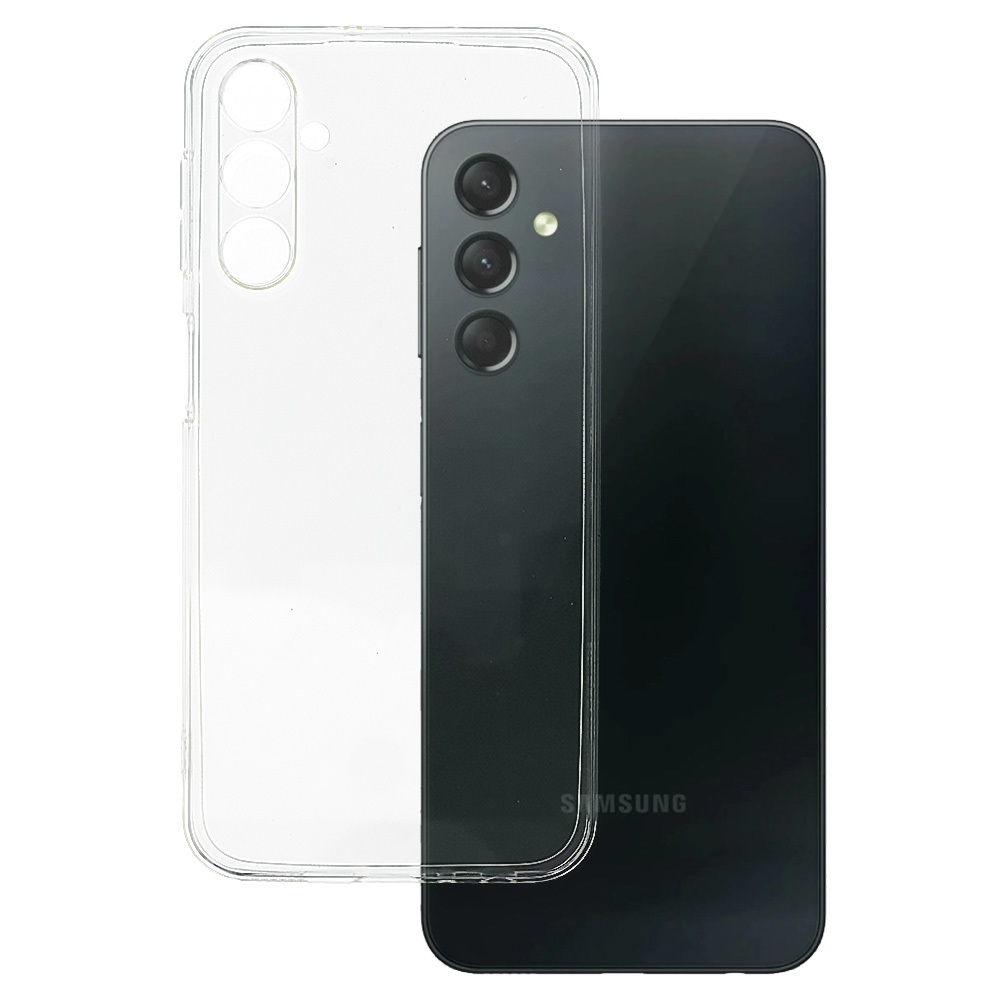 Īpaši plāns 1mm viedtālruņa apvalks Samsung Galaxy A24 4G caurspīdīgs