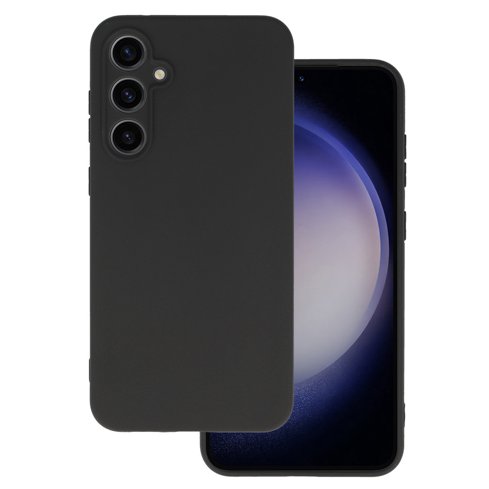 Matēts aizmugures apvalks Samsung Galaxy S23 FE melns