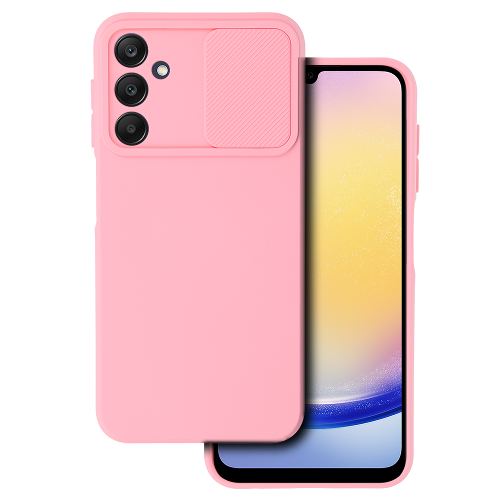 Camshield Soft viedtālruņa apvalks Samsung Galaxy A25 5G gaiši rozā