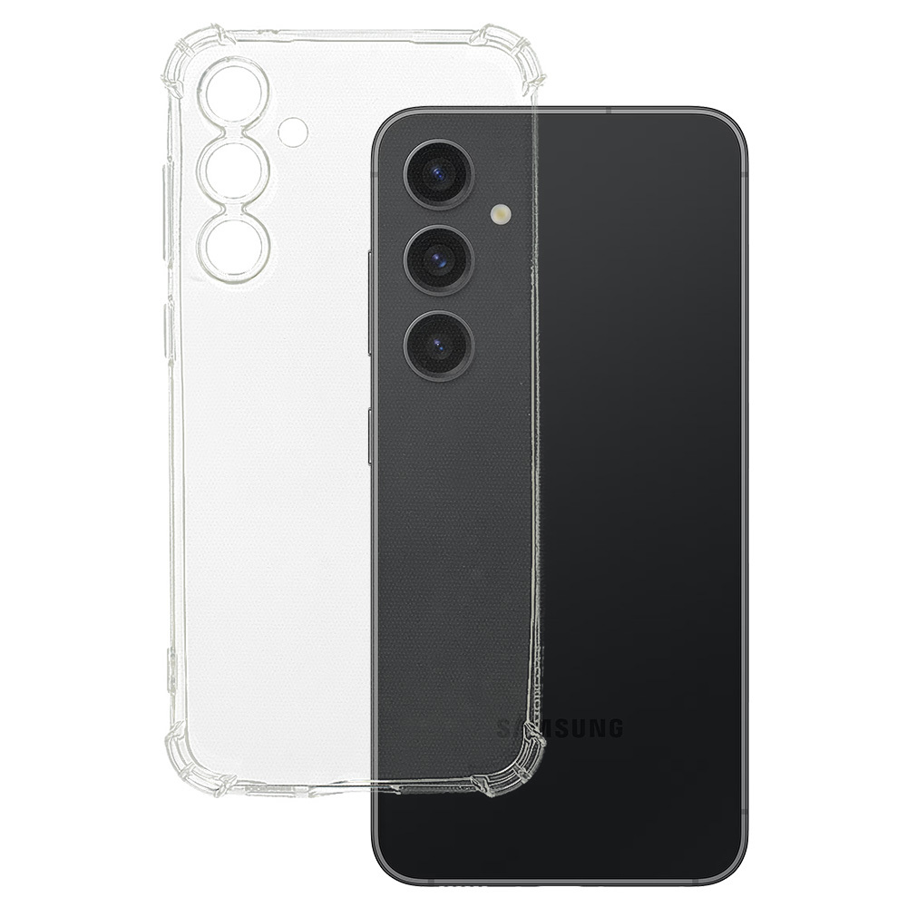 Clin Anti Shock 1,5mm viedtālruņa apvalks SAMSUNG GALAXY S23 FE caurspīdīgs