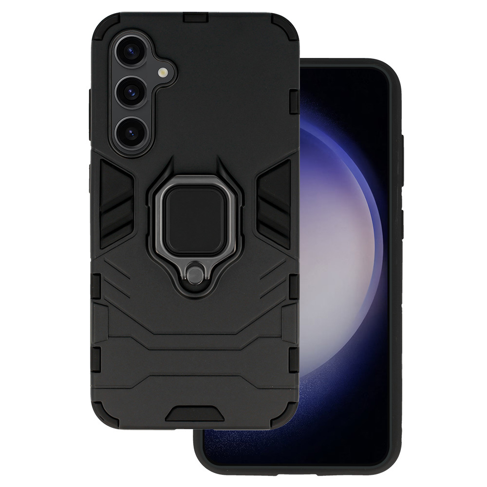 Ring Armor Viedtālruņa apvalks Samsung Galaxy S23 FE melns