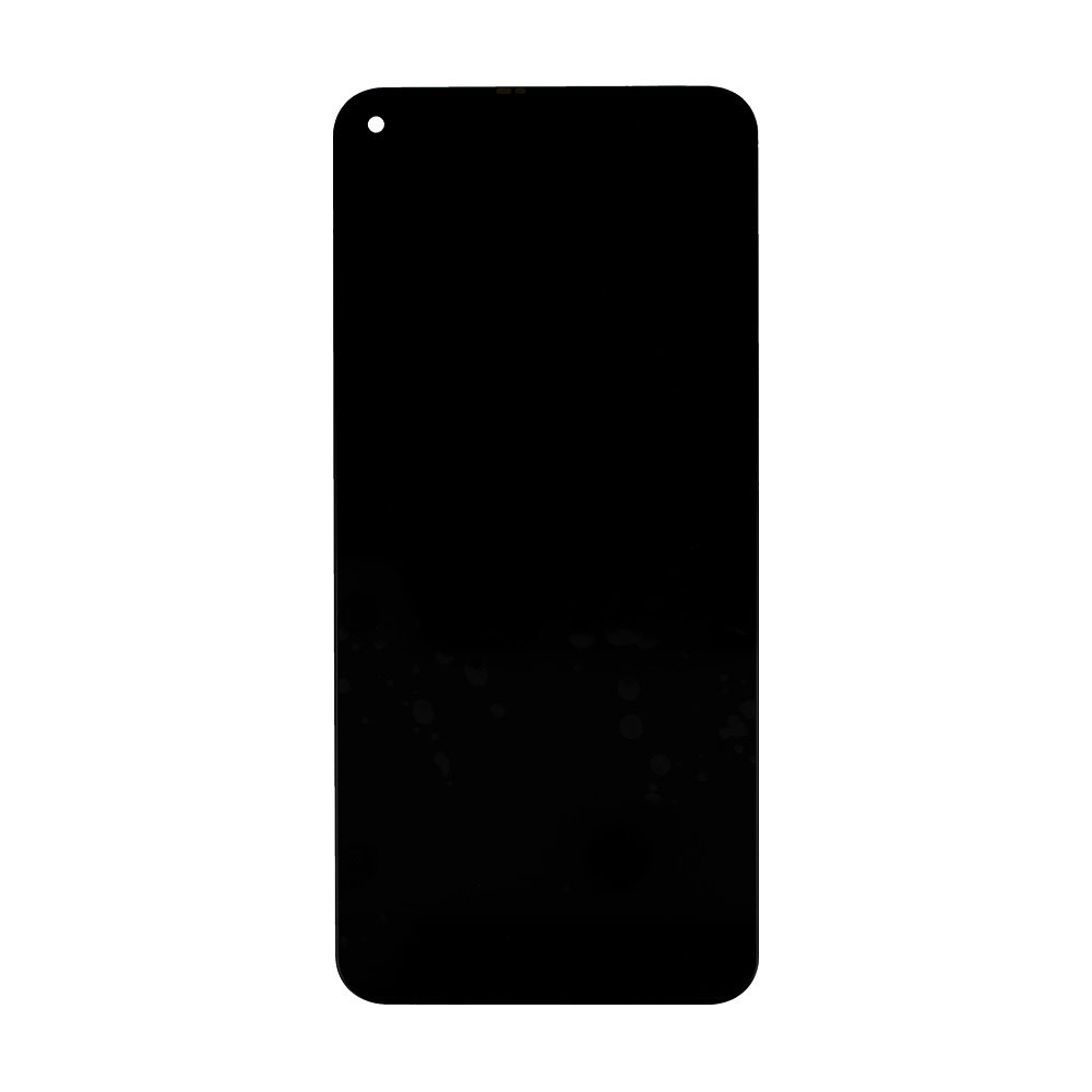 LCD displejs Xiaomi Redmi Note 9 5G melns Augstākās kvalitātes
