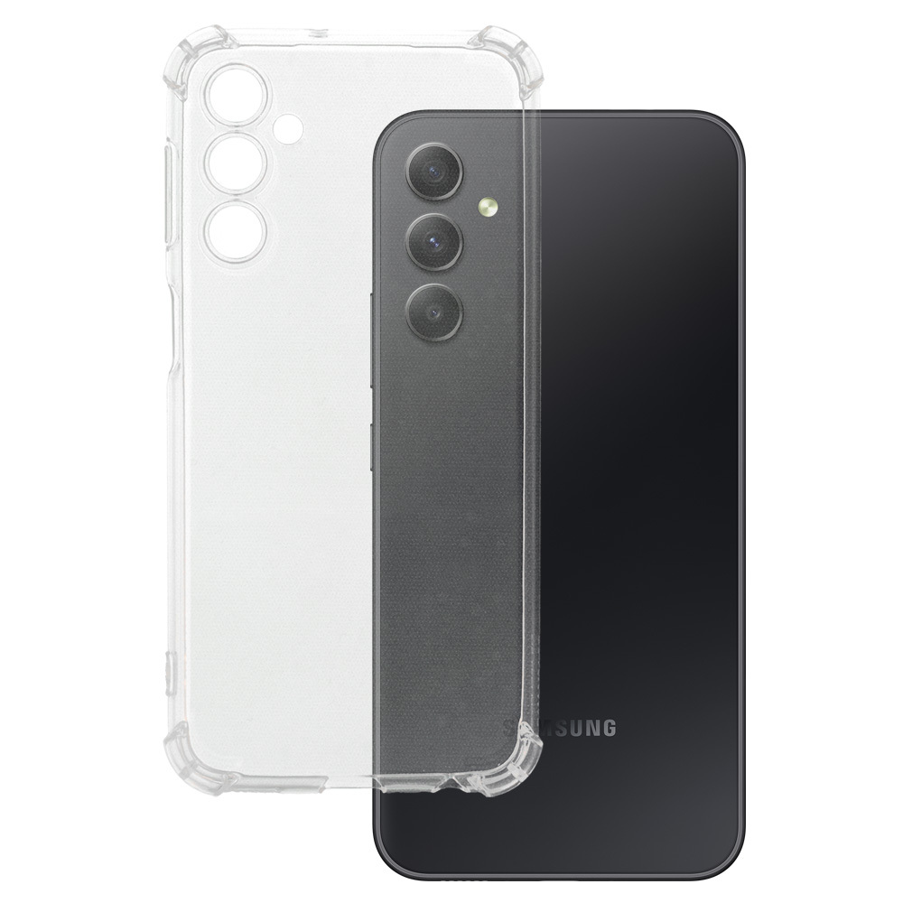 Clin Anti Shock 1,5mm Viedtālruņa apvalks SAMSUNG GALAXY M34 5G caurspīdīgs