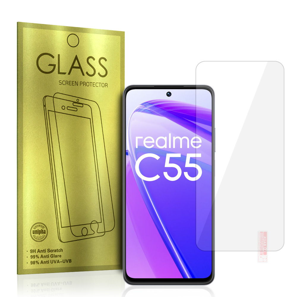 Aizsargstikls - zeltains REALME C55