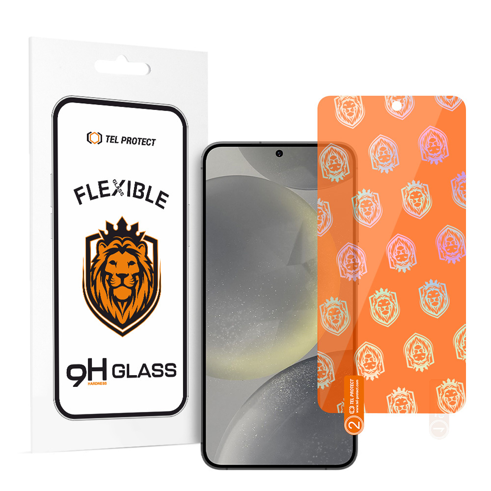 Tel Protect vislabākais elastīgais hibrīdais grūdinātais stikls skirtas SAMSUNG GALAXY S24