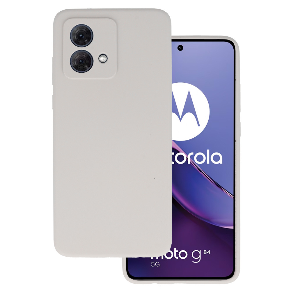 Viedtālruņa apvalks Silikona Lite titāna krāsa Motorola Moto G84 5G
